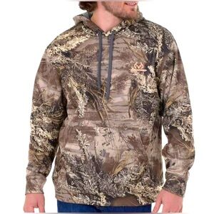 Realtree - Mossy Oak Performance Fleece Pullover Hunting Hoodie Men's Size XL